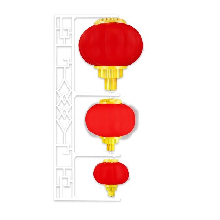 廣告燈籠led磨砂紅燈籠大小串春節(jié)戶外燈籠串節(jié)日喜慶塑料南瓜燈
